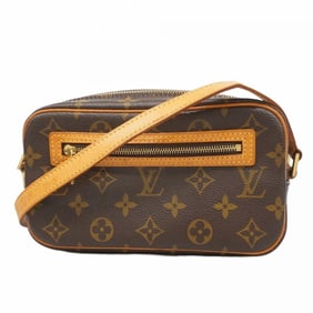 Louis Vuitton Monogram Pochette Cite Shoulder Bag M51183 Brown Women's