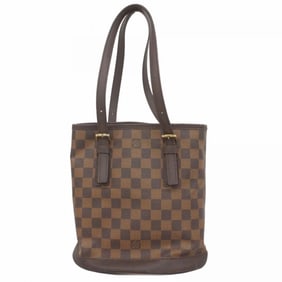 Louis Vuitton Damier Marais Tote Bag N42240 Ebene Women's