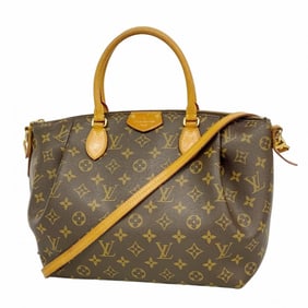 Louis Vuitton Monogram Turen MM Handbag M48814 Brown 2-Way Bag for Women
