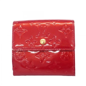 Louis Vuitton Vernis Portefeuille Elise Tri-fold Wallet M93529 Pomme d'Amour for Women