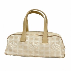 Chanel New Travel Nylon Beige Handbag for Women