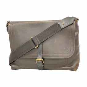 Louis Vuitton Utah Shoulder Bag M92071 Cafe Men's