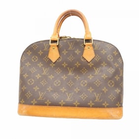 Louis Vuitton Monogram Alma Handbag M51130 Brown Women's