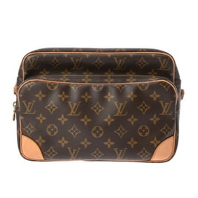 LOUIS VUITTON Monogram Nile Brown M45244 Men's/Women's Canvas Shoulder Bag, AB Rank, Pre-owned,