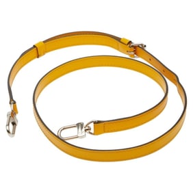 Louis Vuitton shoulder strap, yellow leather, women's LOUIS VUITTON