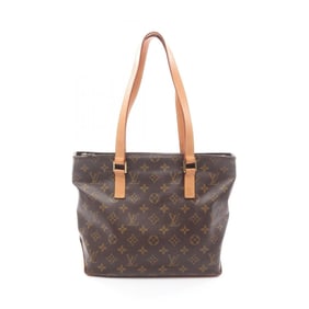 Louis Vuitton Cabas Piano Monogram Shoulder Bag, Coated Canvas and Leather, Brown, M51148