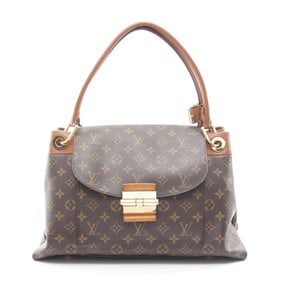 Louis Vuitton Olympe Monogram Camel Shoulder Bag, Coated Canvas and Leather, Brown, M40580