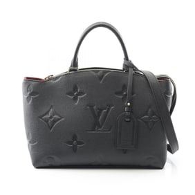 Louis Vuitton Petit Palais PM Monogram Empreinte Noir Handbag, Leather, Women's, Black, M58916