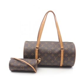 Louis Vuitton Papillon 30 Monogram Handbag, Coated Canvas and Leather, Women's, Brown, M51385