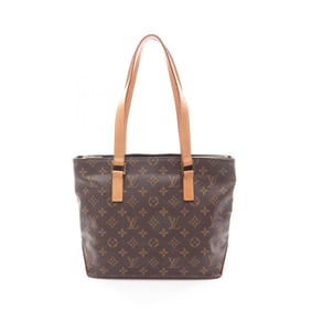 Louis Vuitton Cabas Piano Monogram Shoulder Bag, Coated Canvas and Leather, Brown, M51148
