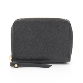 Louis Vuitton Zippy Coin Purse in Monogram Empreinte Noir, Women's Leather, Black, M60574