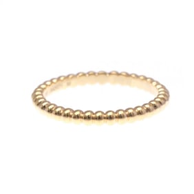 Van Cleef & Arpels Perlee VCARN33050 Pink Gold (18K) Fashion No Stone Band Ring Pink Gold