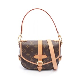 Louis Vuitton Saumur BB Monogram Handbag, Women's, Brown, M46740