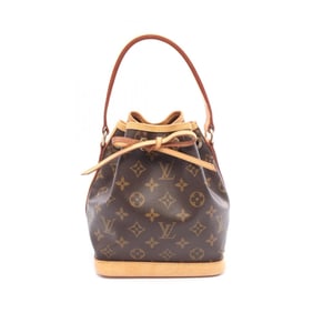 Louis Vuitton Mini Noe Monogram Handbag, Coated Canvas and Leather, Women's, Brown, M42227