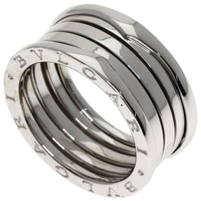 Bvlgari B-zero1 4-Band #60 Ring in 18K White Gold for Men