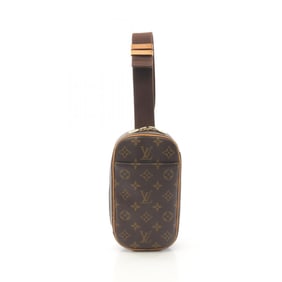 Louis Vuitton Pochette Ganju Waist Bag/Body Bag, Coated Canvas and Leather with Monogram Design,