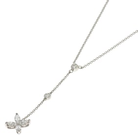 Tiffany Victoria Diamond Necklace in Platinum PT950 for Women