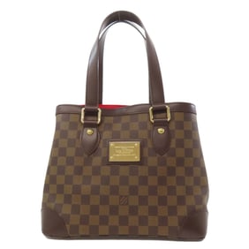 Louis Vuitton N51205 Hampstead PM Tote Bag in Damier Canvas for Women