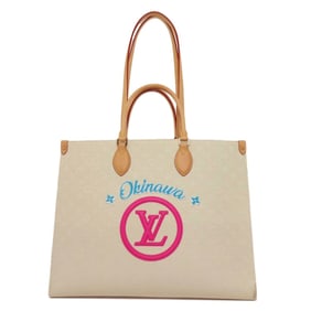 Louis Vuitton M20644 On the Go GM Okinawa Limited Edition Canvas Tote Bag for Women LOUIS VUITTON