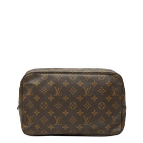 Louis Vuitton Monogram True Toilet 28 Second Bag/Clutch Bag M47522 Brown Women's LOUIS VUITTON