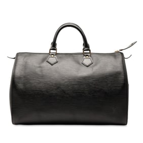 Louis Vuitton Epi Speedy 35 Handbag/Boston Bag M42992 Noir Black Leather Women's LOUIS VUITTON