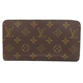 Louis Vuitton M42616 Zippy Wallet Long Monogram Canvas Women's LOUIS VUITTON