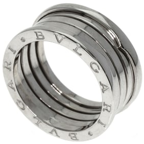 Bvlgari B-zero1 4-Band #60 Ring in 18K White Gold for Women
