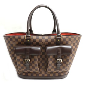 LOUIS VUITTON Manosque GM Handbag Damier Brown N51120 Women's
