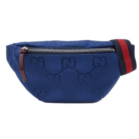 Gucci Kids' Bag, Body Waist Belt GG Nylon, Blue, 502095