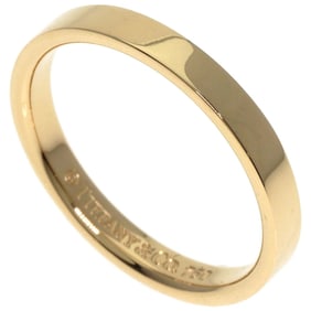 Tiffany & Co. Flat Band Ring, 18K Yellow Gold, Women's