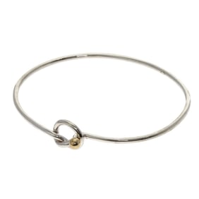 Tiffany & Co. Love Knot Bangle Bracelet in 18K White Gold, Women's