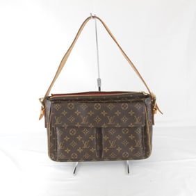 LOUIS VUITTON M51163 Shoulder Bag Monogram Canvas Brown Women's