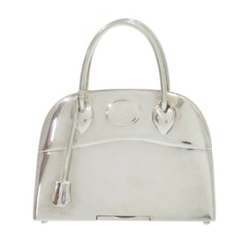 Hermès Bolide Pill Case, Silver 925, 0077HERMES