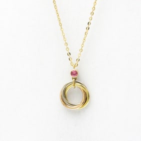Cartier Sweet Trinity Necklace Pink Sapphire Yellow Gold (18K),Pink Gold (18K),White Gold (18K)