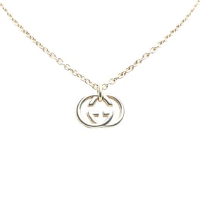 Gucci Interlocking G Chain Pendant Necklace in SV925 Silver for Women