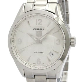 TAG HEUER Carrera Automatic Stainless Steel Mens Watch WV2210 Polished