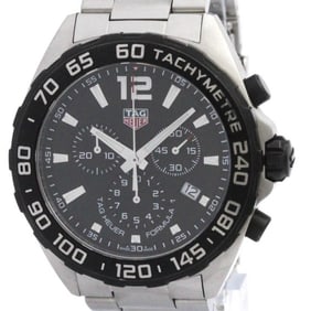 TAG HEUER Formula 1 Chronograph Steel Quartz Watch CAZ1010 Polished