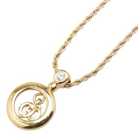 Christian Dior Dior logo necklace, gold plated, for women.