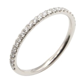 Harry Winston HARRY WINSTON Micro Pavé Ring, Pt950 Platinum with Diamonds, Clear, for Women