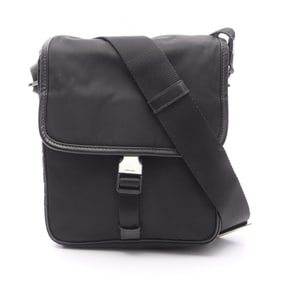 Prada PRADA Shoulder Bag in Nylon and Saffiano Leather, Black, for Men Women, V167