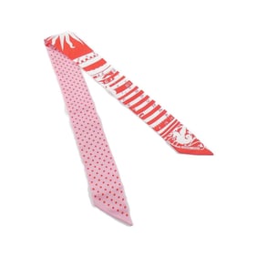 Hermes Hermès ASTROLOGIE A POIS Twilly Scarf 063292S