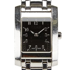 Fendi Horologi Classico Watch 7000L Quartz Movement Black Dial Stainless Steel Women's FENDI