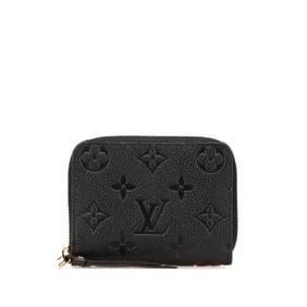 Louis Vuitton Monogram Empreinte Zippy Coin Purse M60574 Noir Black Leather Women's LOUIS VUITTON