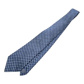 Burberry Floral Print Tie, Navy and Multicolor Silk, Men's