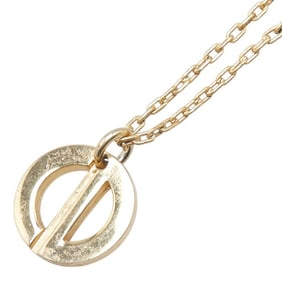 Christian Dior Dior CD logo necklace, gold plated, for women.