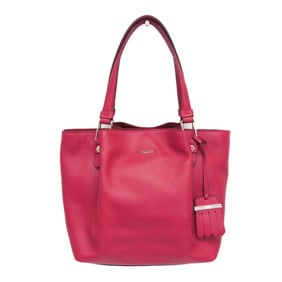 Tod's Flower Bag Women's Leather Tote Bag Pink