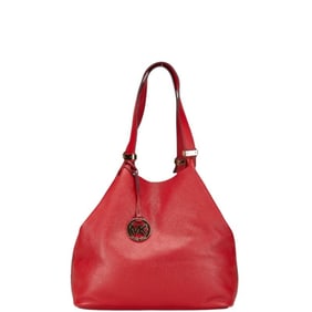 Michael Kors Red Leather Tote Bag for Women