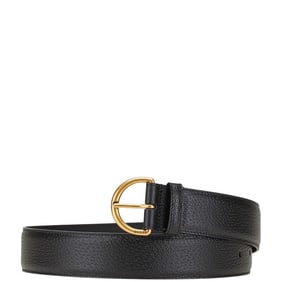 Gucci Belt Size: 80 32 573325 Black Leather Women's GUCCI