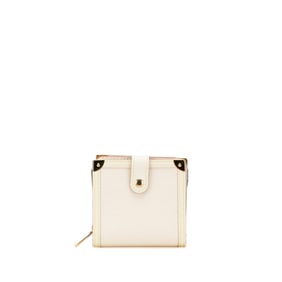 Louis Vuitton Suhali Compact Zip Bifold Wallet M91831 Blanc White Leather Women's LOUIS VUITTON