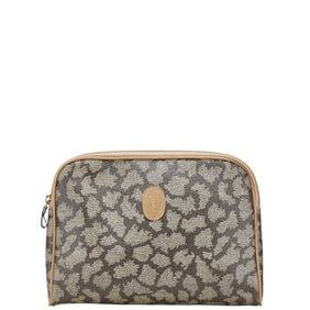 Saint Laurent Giraffe clutch bag/second bag in beige leather for women.